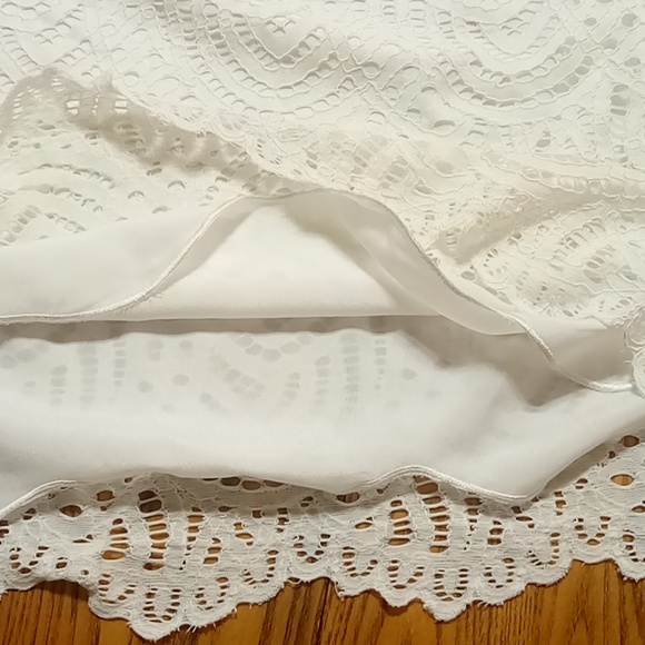 LILLY PULITZER Womens SMALL White Dress Preowned Off Shoulder Summer Spring - Picture 10 of 10